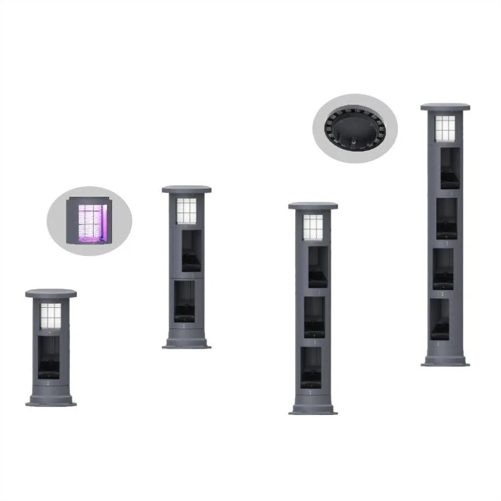 LED 80~280W Bollard Floodlight Tree Lighting Mosquito Repellent Light IP66
