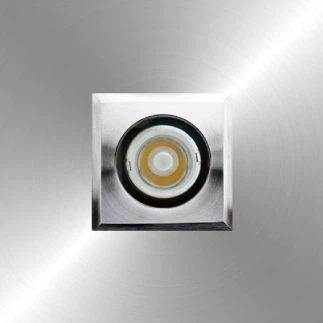 LED 3W Square Stainless Steel Outdoor Inground Light IP67 For Garden Driveway