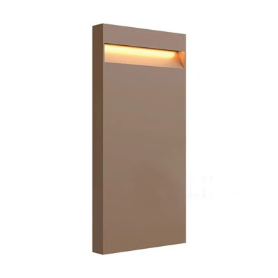 LED Ultrathin Bollard Light Anti-Glare Outdoor Landscape Light IP65