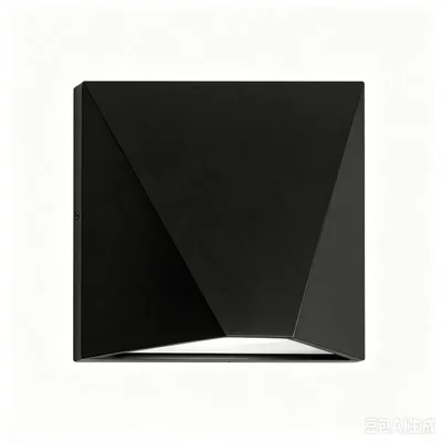 GAS2075 Surface Mounted Geometric Wall Light 3 W IP65 Die-cast Aluminum
