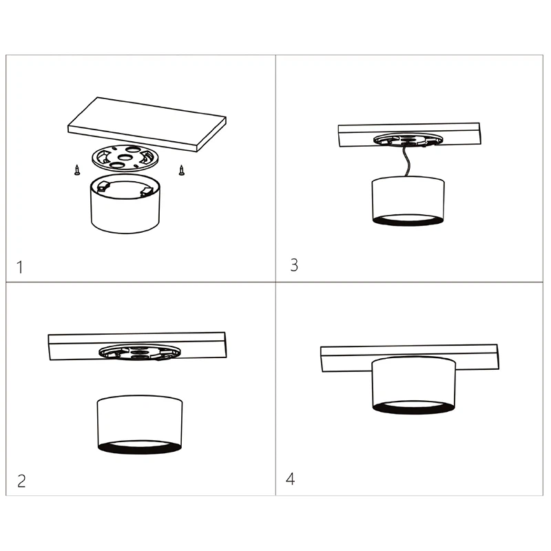 615W Surface Mounted Downlight XFXSM Series Installation 615W Surface Mounted Downlight XFXSM Series Installation