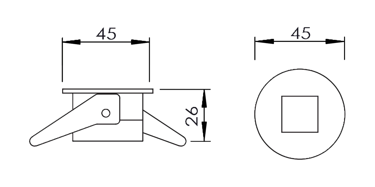 be-stl0111-step-light-ip67-1w-aluminium-dimension-b be-stl0111-step-light-ip67-1w-aluminium-dimension-b