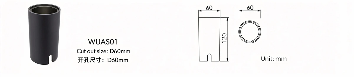 be-stl0312-step-light-ip65-2w-aluminium-mounting-sleeve be-stl0312-step-light-ip65-2w-aluminium-mounting-sleeve