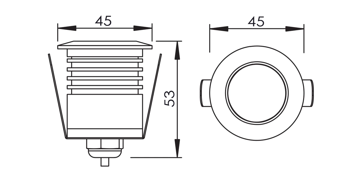 be-stl0101-step-light-ip65-1w-aluminium-dimension-a be-stl0101-step-light-ip65-1w-aluminium-dimension-a