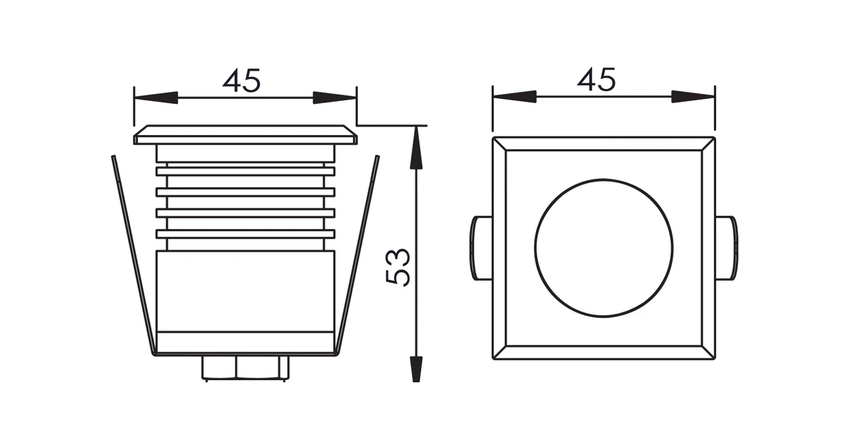 be-stl0101-step-light-ip65-1w-aluminium-dimension-b be-stl0101-step-light-ip65-1w-aluminium-dimension-b