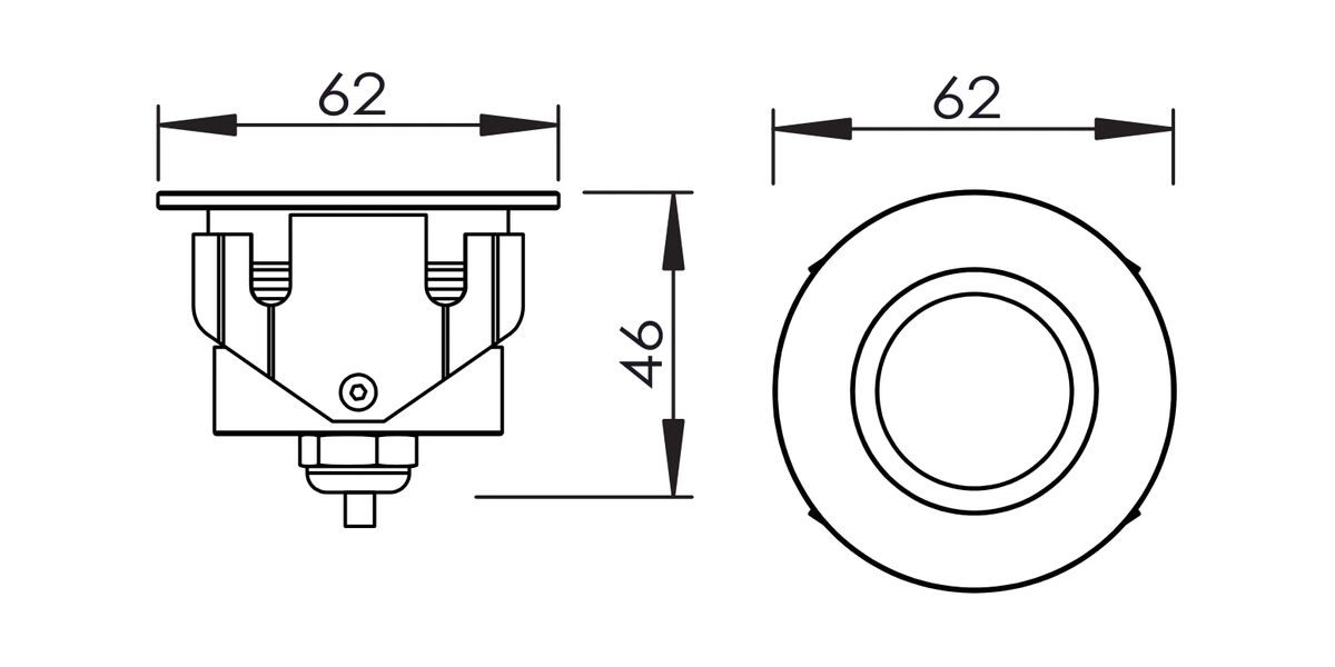 be-stl0104-step-light-ip65-1w-aluminium-dimension-a be-stl0104-step-light-ip65-1w-aluminium-dimension-a