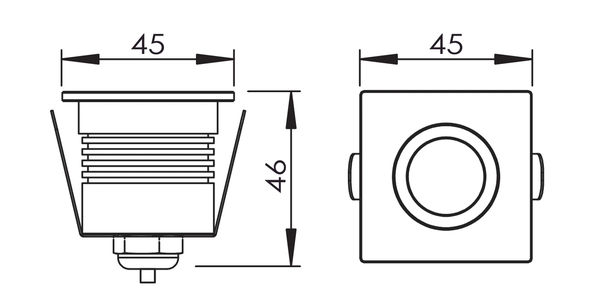 be-stl0105-step-light-ip65-1w-aluminium-dimension-b be-stl0105-step-light-ip65-1w-aluminium-dimension-b