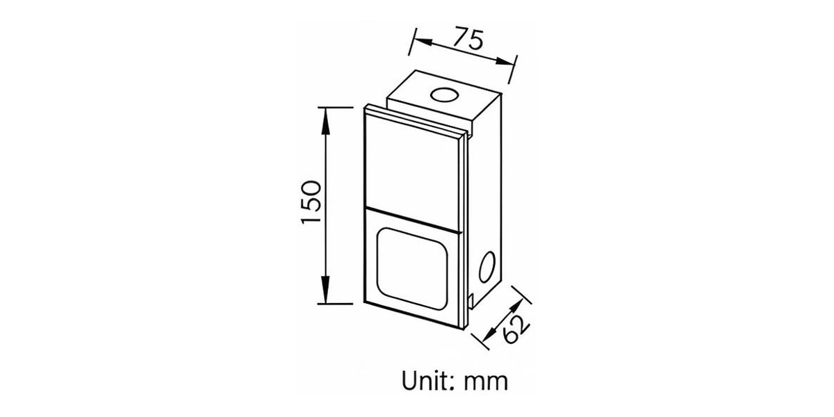be-stm0301-step-light-ip55-3w-aluminium-dimension-b be-stm0301-step-light-ip55-3w-aluminium-dimension-b