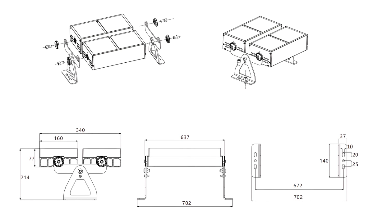 tl-tgd-l28801-floodlight-ip66-288w-aluminum-installation tl-tgd-l28801-floodlight-ip66-288w-aluminum-installation