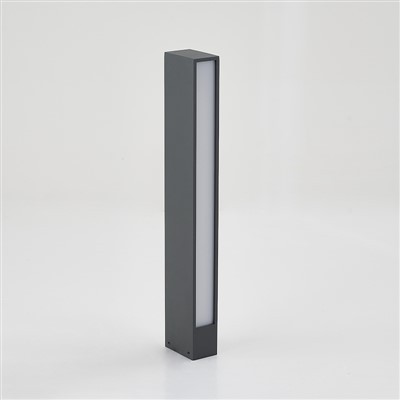 12W Double-sided LED Square Bollard Light Small Pathway Light