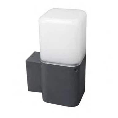 E13/GU10 Square Outdoor Wall Mounted Light IP54 MB23-0402