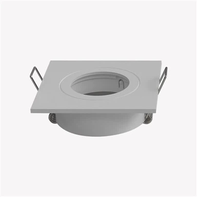 IP65 Square Recycled Ocean Plastic Downlight Frame