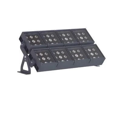 TL-24XTG-200W Dual-Row Aimable RGBW Flood Light 200 W / 288 W (RGB / RGBW) IP65 Die-Cast Aluminum
