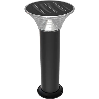 Modern Design RGBW Solar Bollard Light