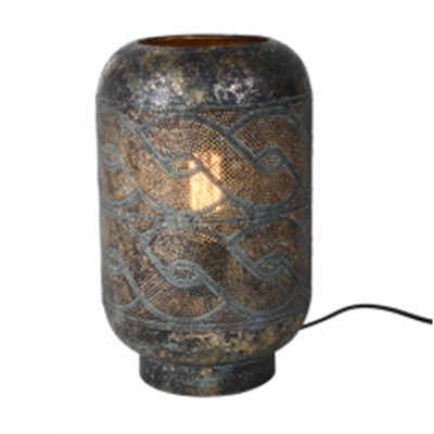 Moroccan Style Romantic Antique Bronze Table Lamp